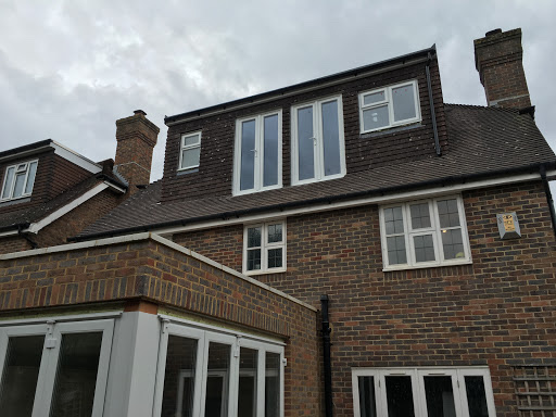 Rear dormer and extension under construction